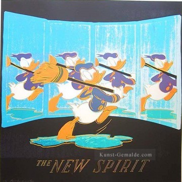  Geist Kunst - Der neue Geist Donald Duck Andy Warhol